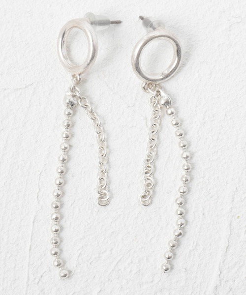 Jubilee（ジュビリー）の「肌に優しい軽量ピアス【日本製 ニッケルフリー】（ピアス（両耳用）・レディース・シルバー/シルバー系その他/シルバー系その他3/ゴールド系その他/ブルー/ゴールド系その他3/シルバー系その他4/シルバー系その他2/ゴールド/グレー/アイボリー/ピンク・FREE）」の8枚目の写真