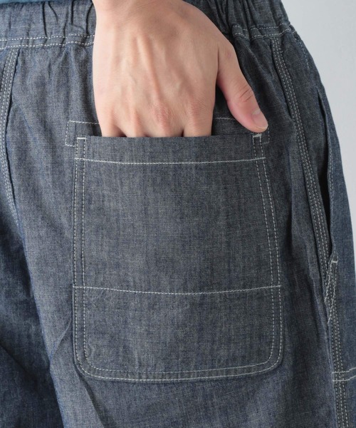 GLOBAL WORK（グローバルワーク）の「シャンブレーショーツ/954765（その他パンツ・メンズ・ブルー/グリーン/ホワイト系その他2・MEDIUM/LARGE）」の14枚目の写真