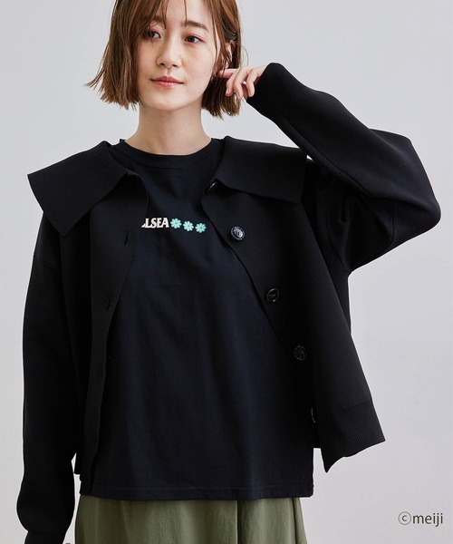 ROPE' PICNIC（ロペピクニック）の「【CHELSEA×ROPE' PICNIC】ロゴＴシャツ（Tシャツ/カットソー・レディース・ピンク/グリーン/オレンジ系その他・38）」の2枚目の写真