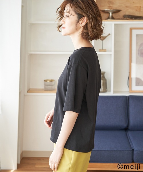 ROPE' PICNIC（ロペピクニック）の「【CHELSEA×ROPE' PICNIC】ロゴＴシャツ（Tシャツ/カットソー・レディース・ピンク/グリーン/オレンジ系その他・38）」の4枚目の写真