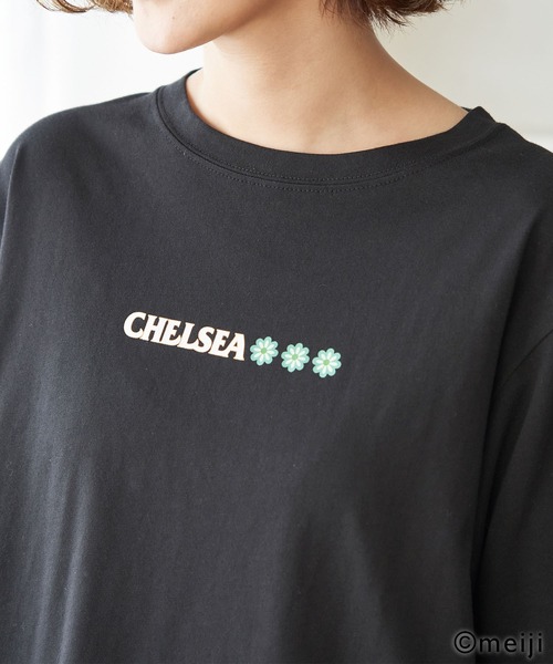 ROPE' PICNIC（ロペピクニック）の「【CHELSEA×ROPE' PICNIC】ロゴＴシャツ（Tシャツ/カットソー・レディース・ピンク/グリーン/オレンジ系その他・38）」の6枚目の写真