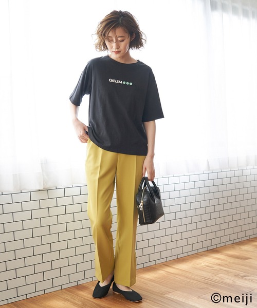 ROPE' PICNIC（ロペピクニック）の「【CHELSEA×ROPE' PICNIC】ロゴＴシャツ（Tシャツ/カットソー・レディース・ピンク/グリーン/オレンジ系その他・38）」の16枚目の写真