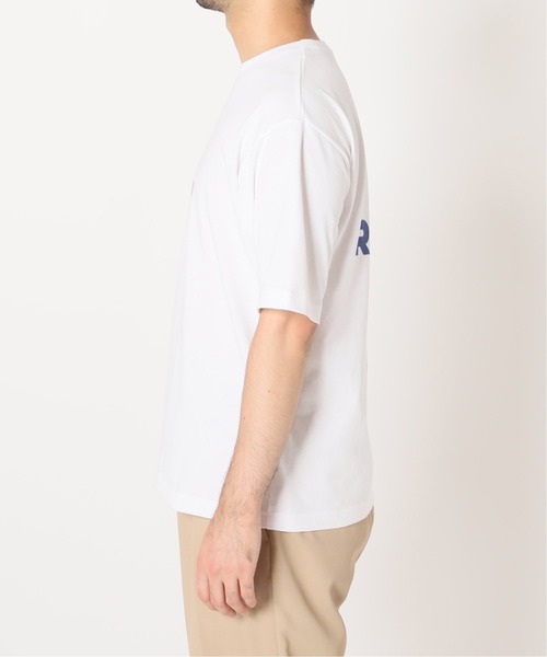 EDIFICE(エディフィス)の「【Vacances a Paris】RICARD ロゴプリント Tシャツ(Tシャツ/カットソー・メンズ・ホワイト/ブルー/イエロー・X-LARGE/LARGE/MEDIUM/SMALL)」の4枚目の写真