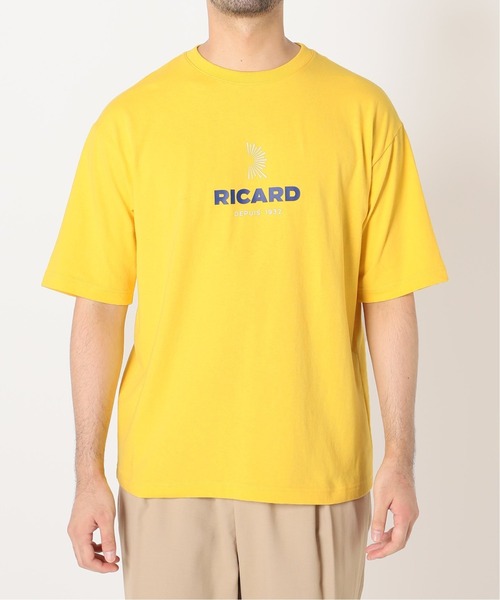 EDIFICE(エディフィス)の「【Vacances a Paris】RICARD ロゴプリント Tシャツ(Tシャツ/カットソー・メンズ・ホワイト/ブルー/イエロー・X-LARGE/LARGE/MEDIUM/SMALL)」の18枚目の写真