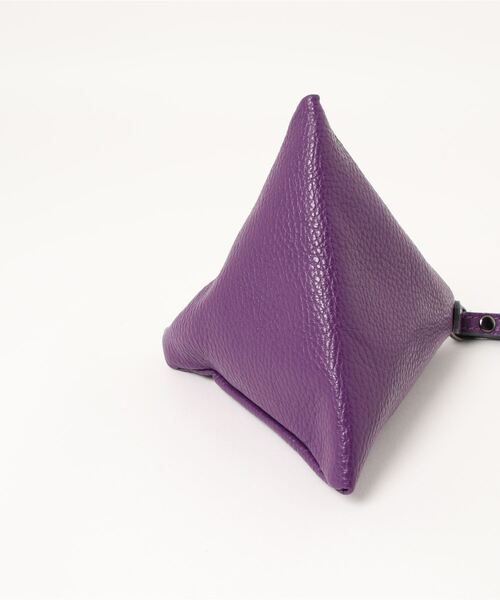 note et silence （ノートエシロンス）の「■Laboratorio Ｍariucchi　サンカクミニバッグ（ハンドバッグ・レディース・ホワイト/パープル・FREE）」の20枚目の写真