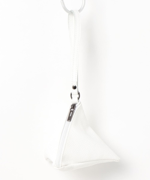 note et silence （ノートエシロンス）の「■Laboratorio Ｍariucchi　サンカクミニバッグ（ハンドバッグ・レディース・ホワイト/パープル・FREE）」の17枚目の写真