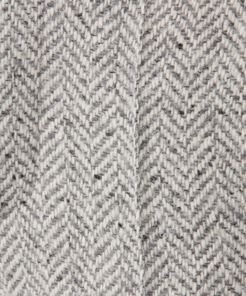 UNITED ARROWS（ユナイテッドアローズ）の「<VONDEL（ボンデル）>TWEED タックパンツ ◆（その他パンツ・レディース・ライトグレー/ダークグレー・フリー）」の8枚目の写真