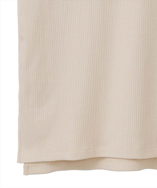 CLANE(クラネ)の「【CLANE(クラネ)】ワンショルダーレイヤードタンクトップ 11105-2002(Tシャツ/カットソー・レディース・ブラック/アイボリー・1)」の9枚目の写真