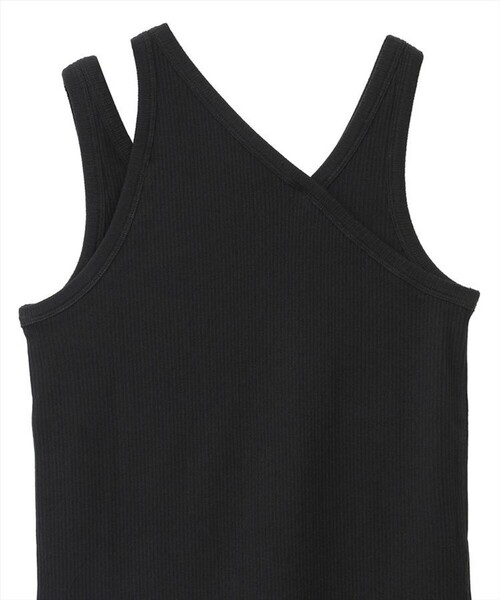 CLANE(クラネ)の「【CLANE(クラネ)】ワンショルダーレイヤードタンクトップ 11105-2002(Tシャツ/カットソー・レディース・ブラック/アイボリー・1)」の18枚目の写真