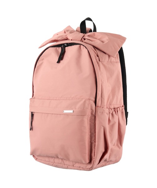 BRANSHES(ブランシェス)の「リボンリュック Lサイズ(バックパック/リュック・キッズ・ピンク/フューシャピンク/ラベンダー・L)」の3枚目の写真