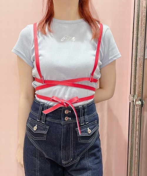 lilLilly（リルリリー）の「レザーリボンハーネス（ベルト