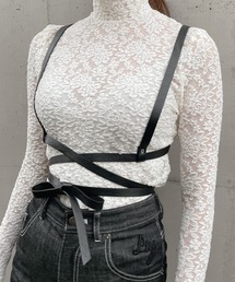 lilLilly | レザーリボンハーネス(ベルト)