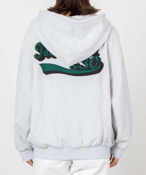 WEGO（ウィゴー）の「WEGO/ビッグシルエットジップパーカー（パーカー・レディース・ダークグリーン/ブルー/アイボリー/オートミール・FREE）」の11枚目の写真