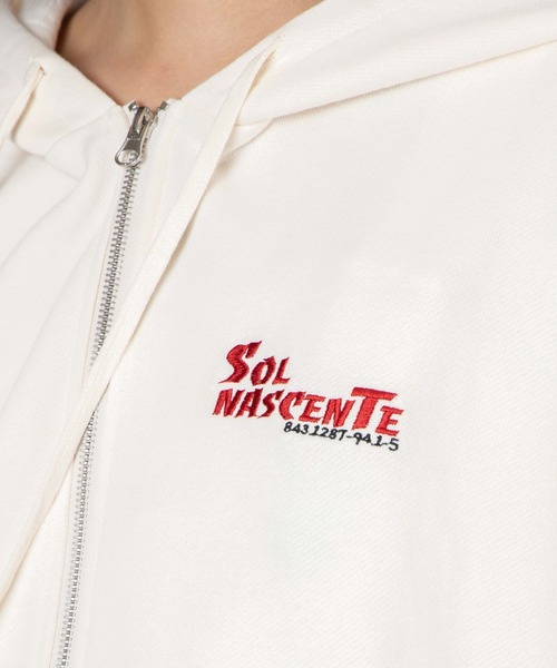 WEGO（ウィゴー）の「WEGO/ビッグシルエットジップパーカー（パーカー・レディース・ダークグリーン/ブルー/アイボリー/オートミール・FREE）」の16枚目の写真