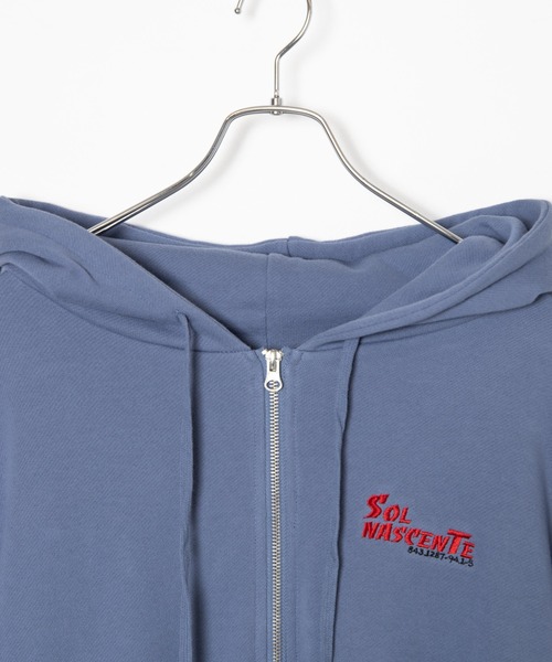 WEGO（ウィゴー）の「WEGO/ビッグシルエットジップパーカー（パーカー・レディース・ダークグリーン/ブルー/アイボリー/オートミール・FREE）」の22枚目の写真