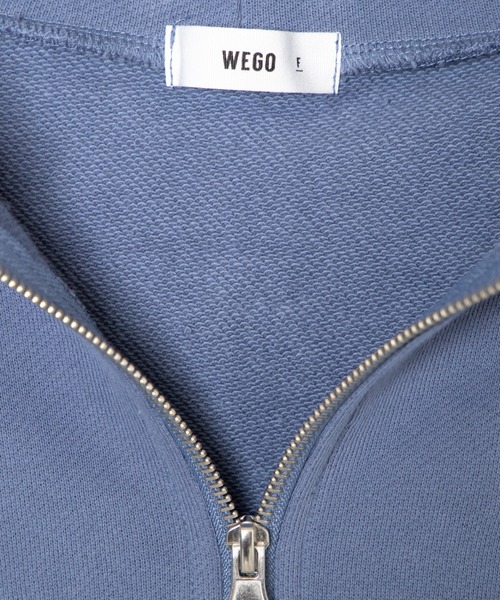 WEGO（ウィゴー）の「WEGO/ビッグシルエットジップパーカー（パーカー・レディース・ダークグリーン/ブルー/アイボリー/オートミール・FREE）」の8枚目の写真