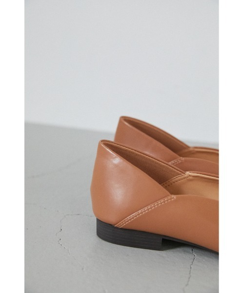 STYLEMIXER（スタイルミキサー）の「Vｶｯﾄﾌﾗｯﾄｼｭｰｽﾞ（パンプス・レディース・バーガンディー/ブラック/ベージュ・MEDIUM/LARGE/SMALL）」の20枚目の写真