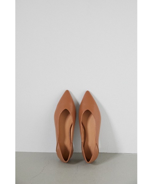 STYLEMIXER（スタイルミキサー）の「Vｶｯﾄﾌﾗｯﾄｼｭｰｽﾞ（パンプス・レディース・バーガンディー/ブラック/ベージュ・MEDIUM/LARGE/SMALL）」の7枚目の写真