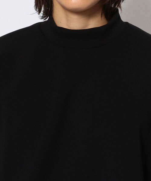 OURET（オーレット）の「OURET (オーレット)ハイネックドルマンプルオーバー（Tシャツ/カットソー・メンズ・ブラック/チャコール・1/3/2）」の5枚目の写真