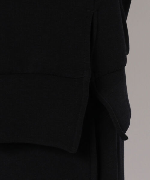 OURET（オーレット）の「OURET (オーレット)ハイネックドルマンプルオーバー（Tシャツ/カットソー・メンズ・ブラック/チャコール・1/3/2）」の7枚目の写真