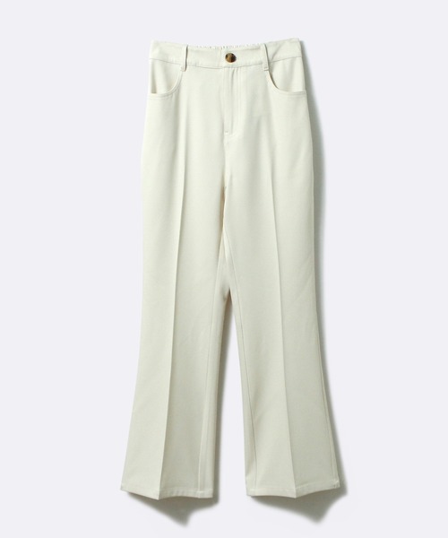 one way（ワンウェイ）の「【oneway】ディープカラースラックスパンツ（スラックス・レディース・ホワイト/パープル/ライトグリーン/ライトブラウン・S/M）」の2枚目の写真