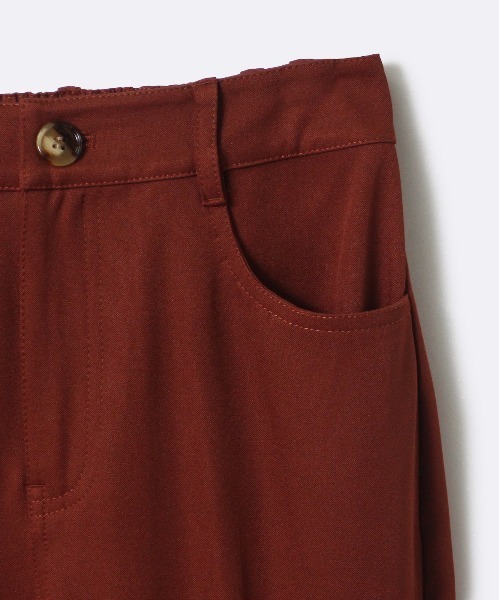 one way（ワンウェイ）の「【oneway】ディープカラースラックスパンツ（スラックス・レディース・ホワイト/パープル/ライトグリーン/ライトブラウン・S/M）」の8枚目の写真