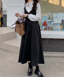 Diosfront | バックリボンAラインボリュームフレアワンピース(ワンピース)