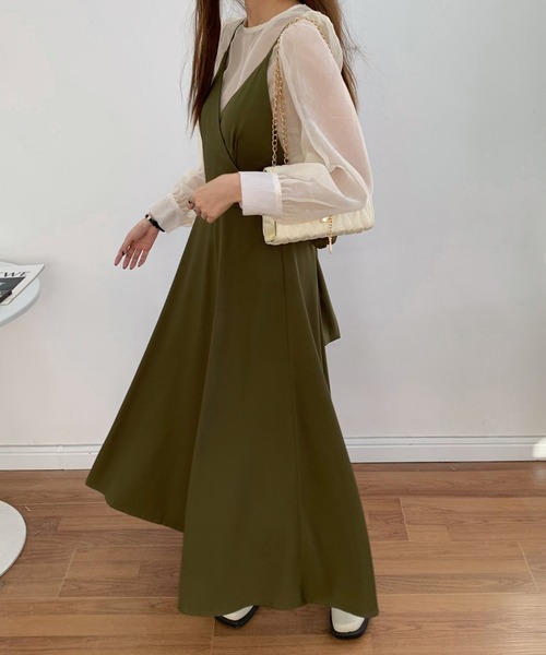 Diosfront（ディオスフロント）の「バックリボンAラインボリューム