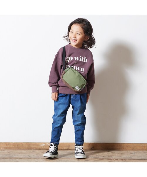 BREEZE（ブリーズ）の「/タフバイカラーショルダーバッグ（ショルダーバッグ・キッズ・レインボー/カーキ・FREE）」の4枚目の写真