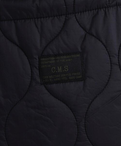 coen（コーエン）の「C.M.Sキルティングトートバッグ（トートバッグ・メンズ・ブラック/オリーブ・FREE）」の3枚目の写真
