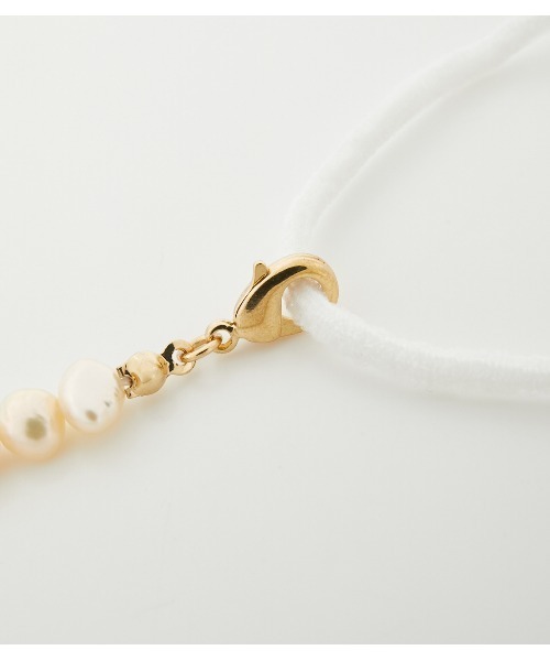 crie conforto（クリーコンフォルト）の「淡水パールマスクチェーン（ネックレス・レディース・ゴールド/シルバー・FREE）」の11枚目の写真