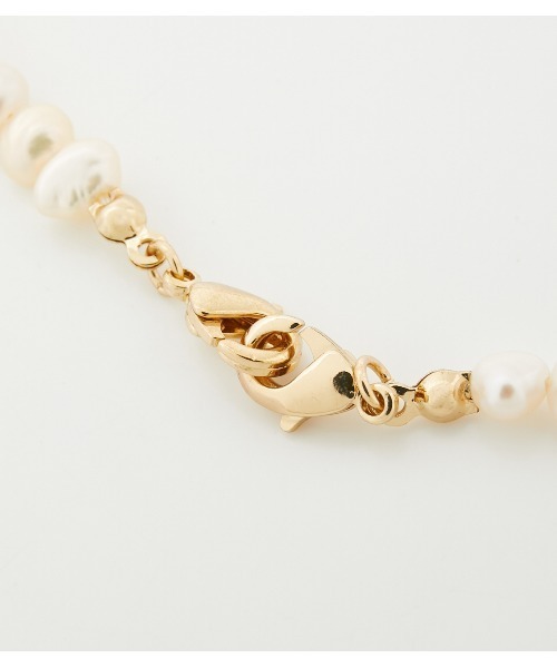 crie conforto（クリーコンフォルト）の「淡水パールマスクチェーン（ネックレス・レディース・ゴールド/シルバー・FREE）」の10枚目の写真