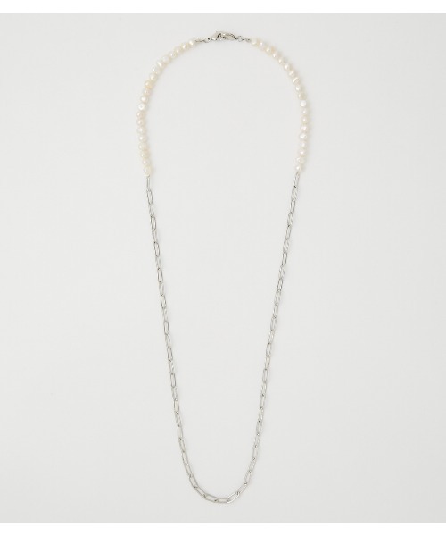 crie conforto（クリーコンフォルト）の「淡水パールマスクチェーン（ネックレス・レディース・ゴールド/シルバー・FREE）」の7枚目の写真