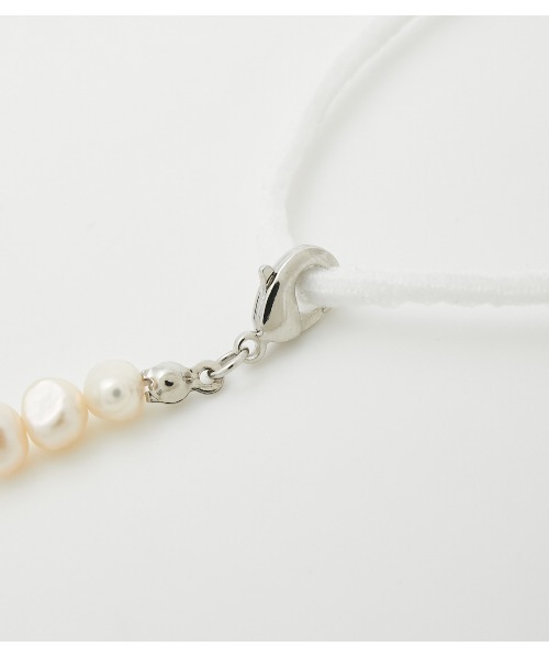 crie conforto（クリーコンフォルト）の「淡水パールマスクチェーン（ネックレス・レディース・ゴールド/シルバー・FREE）」の6枚目の写真