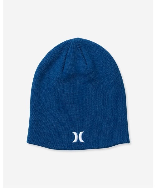 Hurley （ハーレー）の「M ICON STAPLE BEANIE / ロゴニットキャップ　ビーニー（ニットキャップ/ビーニー・メンズ・ブラック/ネイビー/バーガンディー/カーキブラウン・FREE）」の3枚目の写真