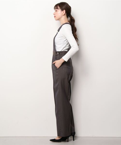 G.V.G.V.（ジーヴィージーヴィー）の「SALOPETTE PANTS（サロペット/オーバーオール・レディース・ブラウン・36/34）」の11枚目の写真