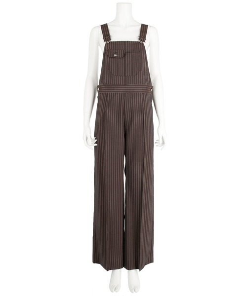G.V.G.V.（ジーヴィージーヴィー）の「SALOPETTE PANTS（サロペット/オーバーオール・レディース・ブラウン・36/34）」の2枚目の写真