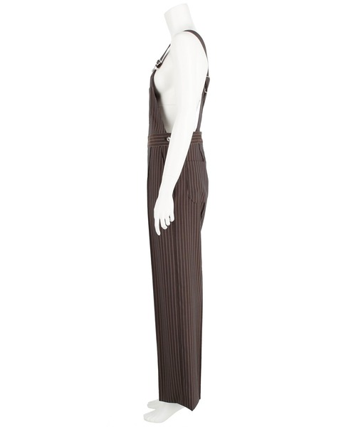 G.V.G.V.（ジーヴィージーヴィー）の「SALOPETTE PANTS（サロペット/オーバーオール・レディース・ブラウン・36/34）」の5枚目の写真