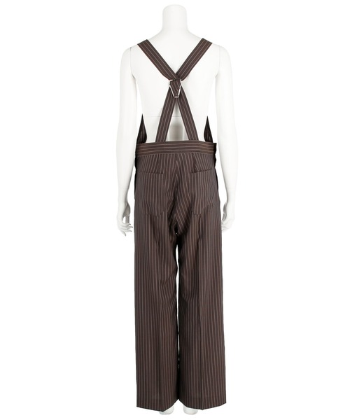G.V.G.V.（ジーヴィージーヴィー）の「SALOPETTE PANTS（サロペット/オーバーオール・レディース・ブラウン・36/34）」の7枚目の写真