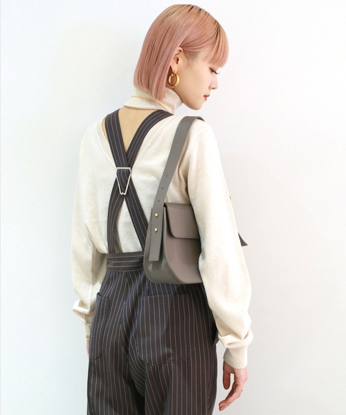 G.V.G.V.（ジーヴィージーヴィー）の「SALOPETTE PANTS（サロペット/オーバーオール・レディース・ブラウン・36/34）」の16枚目の写真