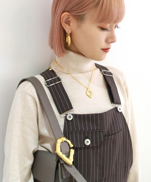 G.V.G.V.（ジーヴィージーヴィー）の「SALOPETTE PANTS（サロペット/オーバーオール・レディース・ブラウン・36/34）」の18枚目の写真
