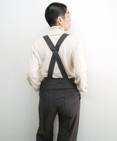 G.V.G.V.（ジーヴィージーヴィー）の「SALOPETTE PANTS（サロペット/オーバーオール・レディース・ブラウン・36/34）」の22枚目の写真