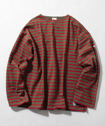 ORCIVAL | 【ORCIVAL/オーシバル】COTTON LOURD ボーダーカットソー ビッグシルエット#B241(Tシャツ/カットソー)