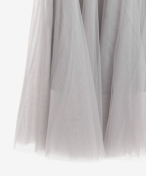 MAJESTIC LEGON（マジェスティックレゴン）の「ボリュームチュールスカート（スカート・レディース・ベージュ/ブラウン/グレー・MEDIUM）」の20枚目の写真