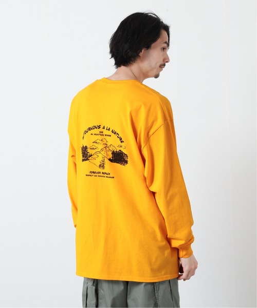 BAMBOO SHOOTS(バンブーシュート)の「【BAMBOO SHOOTS / バンブーシュート】 別注 REPACK L/S TEE(Tシャツ/カットソー・メンズ・ホワイト/イエロー・MEDIUM/LARGE/X-LARGE)」の2枚目の写真