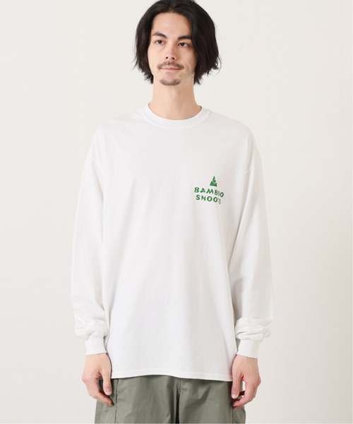 BAMBOO SHOOTS(バンブーシュート)の「【BAMBOO SHOOTS / バンブーシュート】 別注 REPACK L/S TEE(Tシャツ/カットソー・メンズ・ホワイト/イエロー・MEDIUM/LARGE/X-LARGE)」の12枚目の写真