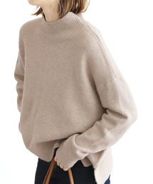 reca | ビッグシルエットタートルニットプルオーバー(ニット/セーター)