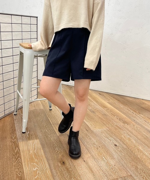 apres jour clair(アプレジュールクレア)の「【apres jour clair】ショートパンツ(その他パンツ・レディース・ダークブラウン/ベージュ/ネイビー・X-LARGE/フリー)」の20枚目の写真