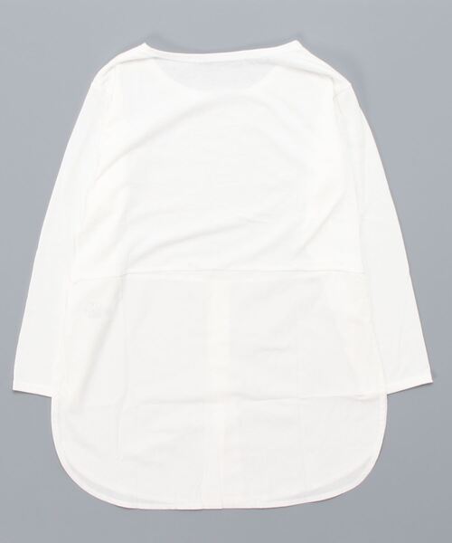 Lugnoncure（ルノンキュール）の「レイヤードインナー（シャツ/ブラウス・レディース・オフホワイト・ﾌﾘ-）」の2枚目の写真