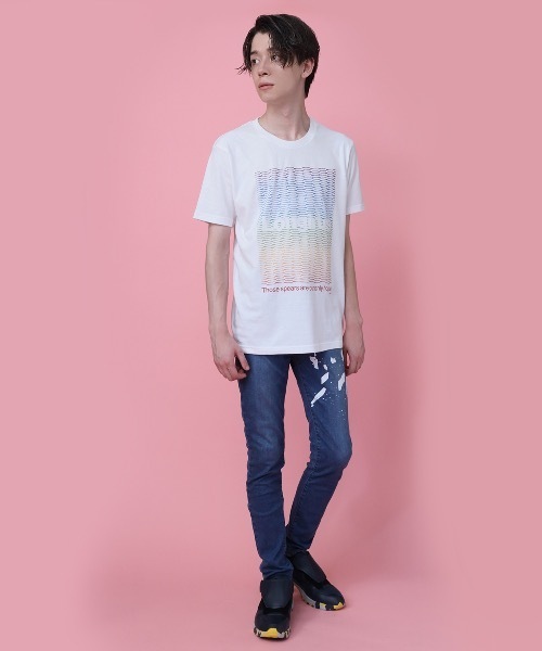 RADIO EVA（ラヂオエヴァ）の「RADIO EVA 466 Longinus Art T-Shirt（Tシャツ/カットソー・メンズ・ホワイト/ブラック/ブラック系その他・X-LARGE/LARGE/SMALL/MEDIUM）」の8枚目の写真
